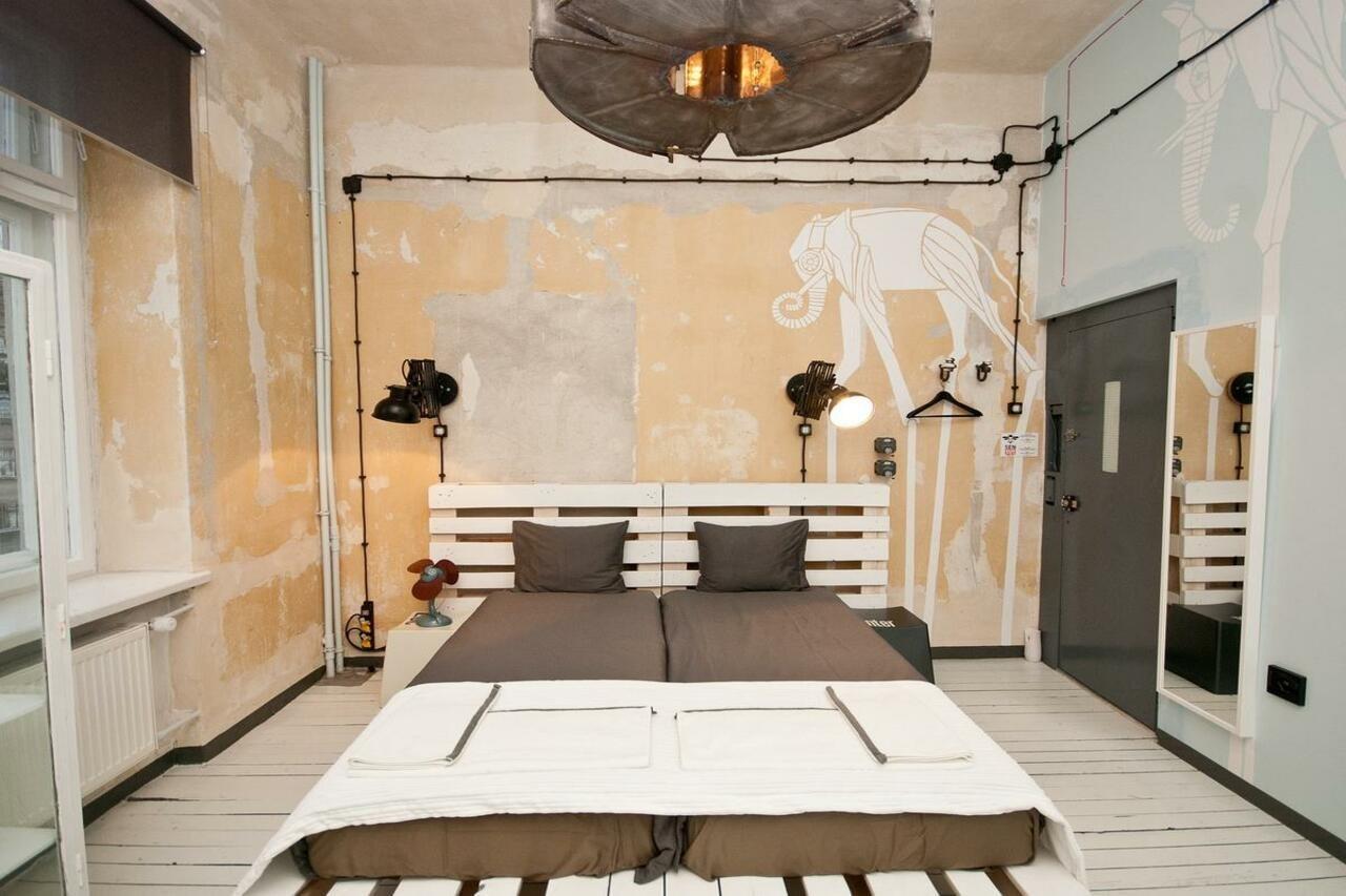 Ferienwohnung Loft Sen Pszczoly Warschau Exterior foto
