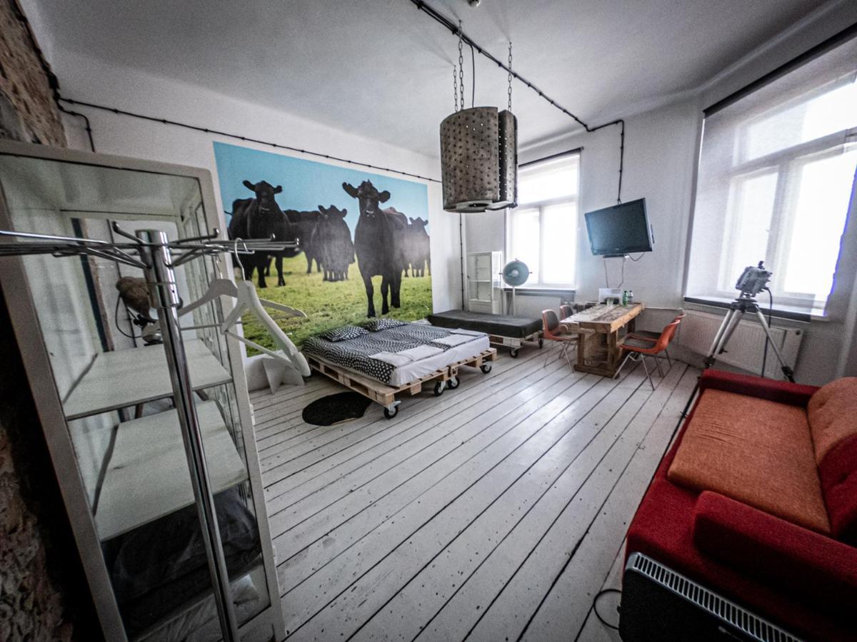 Ferienwohnung Loft Sen Pszczoly Warschau Exterior foto