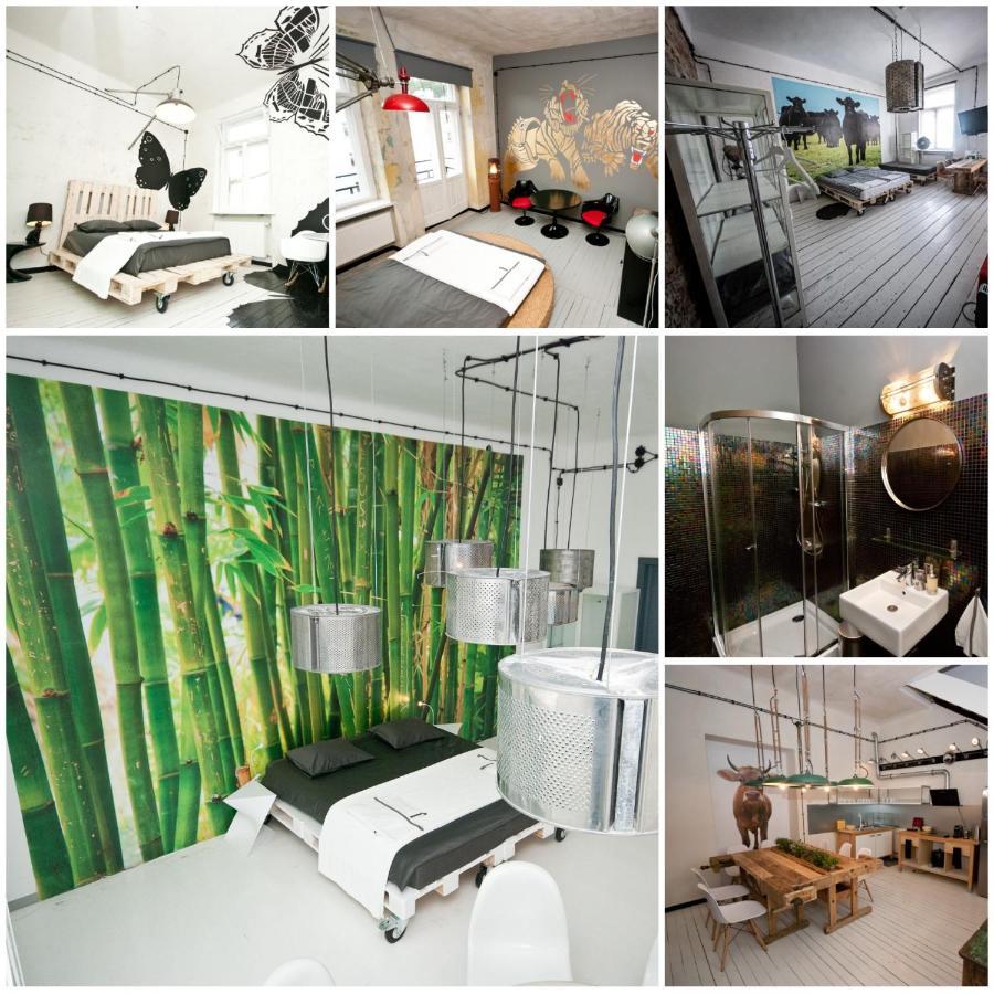 Ferienwohnung Loft Sen Pszczoly Warschau Exterior foto