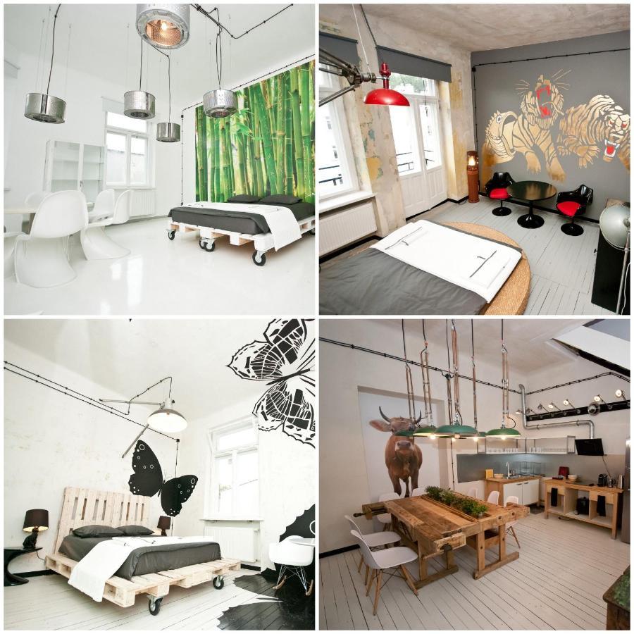 Ferienwohnung Loft Sen Pszczoly Warschau Exterior foto