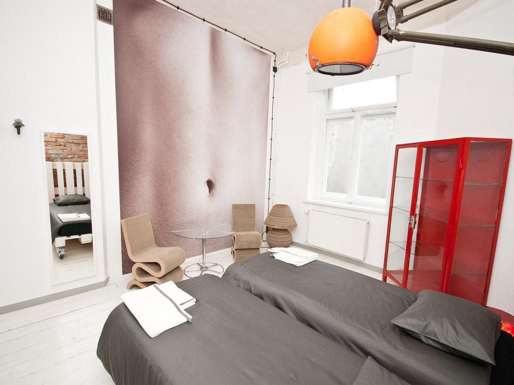 Ferienwohnung Loft Sen Pszczoly Warschau Exterior foto