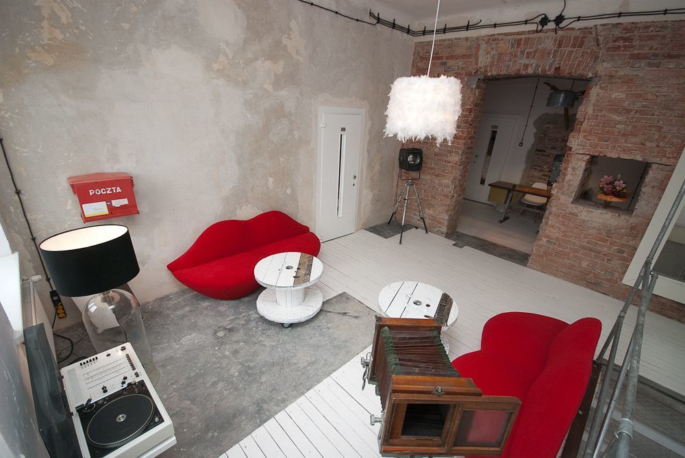 Ferienwohnung Loft Sen Pszczoly Warschau Exterior foto