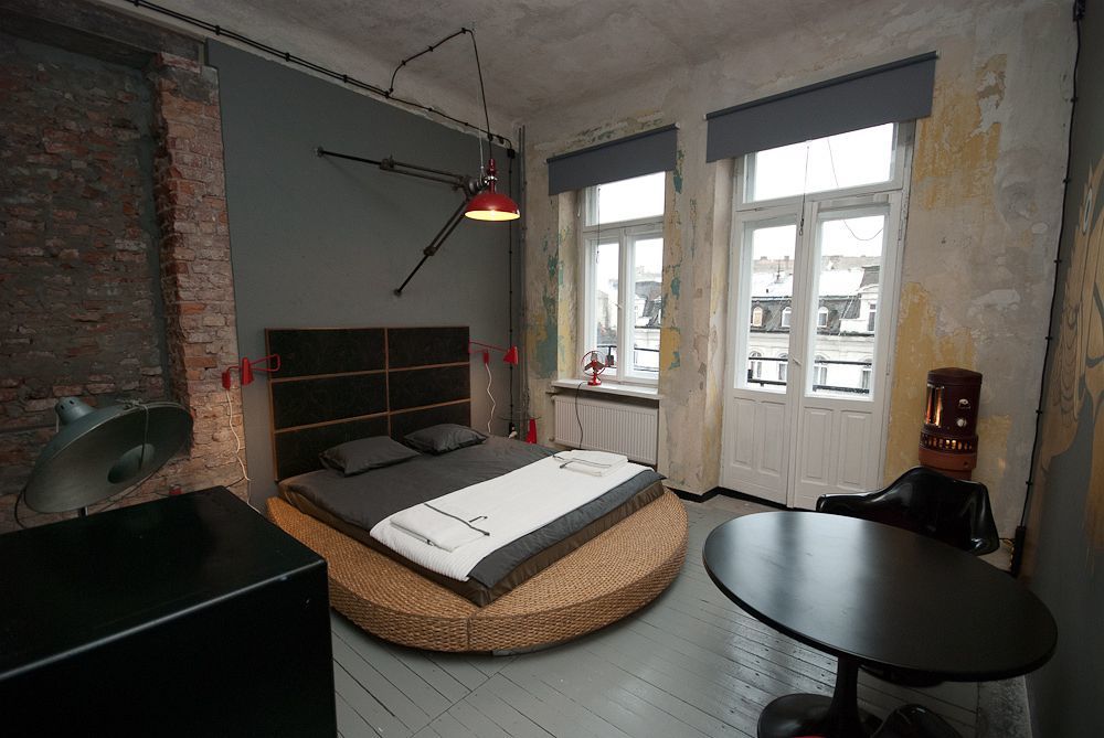 Ferienwohnung Loft Sen Pszczoly Warschau Exterior foto