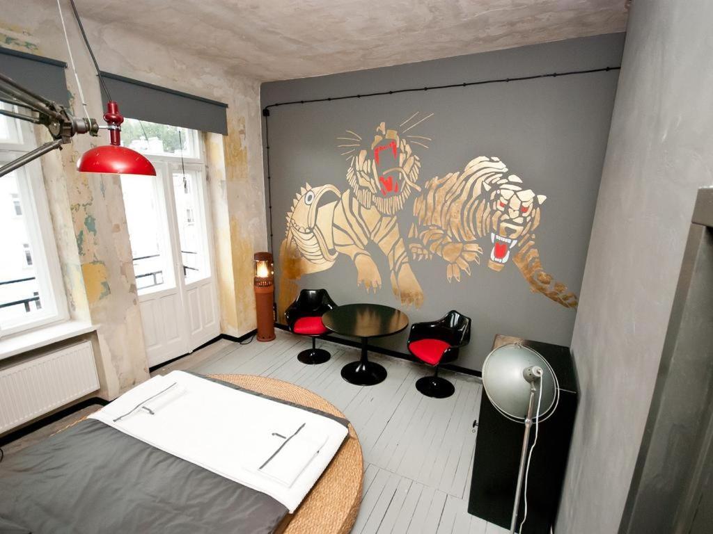Ferienwohnung Loft Sen Pszczoly Warschau Exterior foto