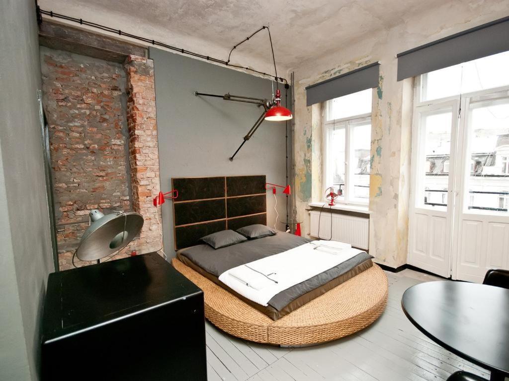 Ferienwohnung Loft Sen Pszczoly Warschau Exterior foto